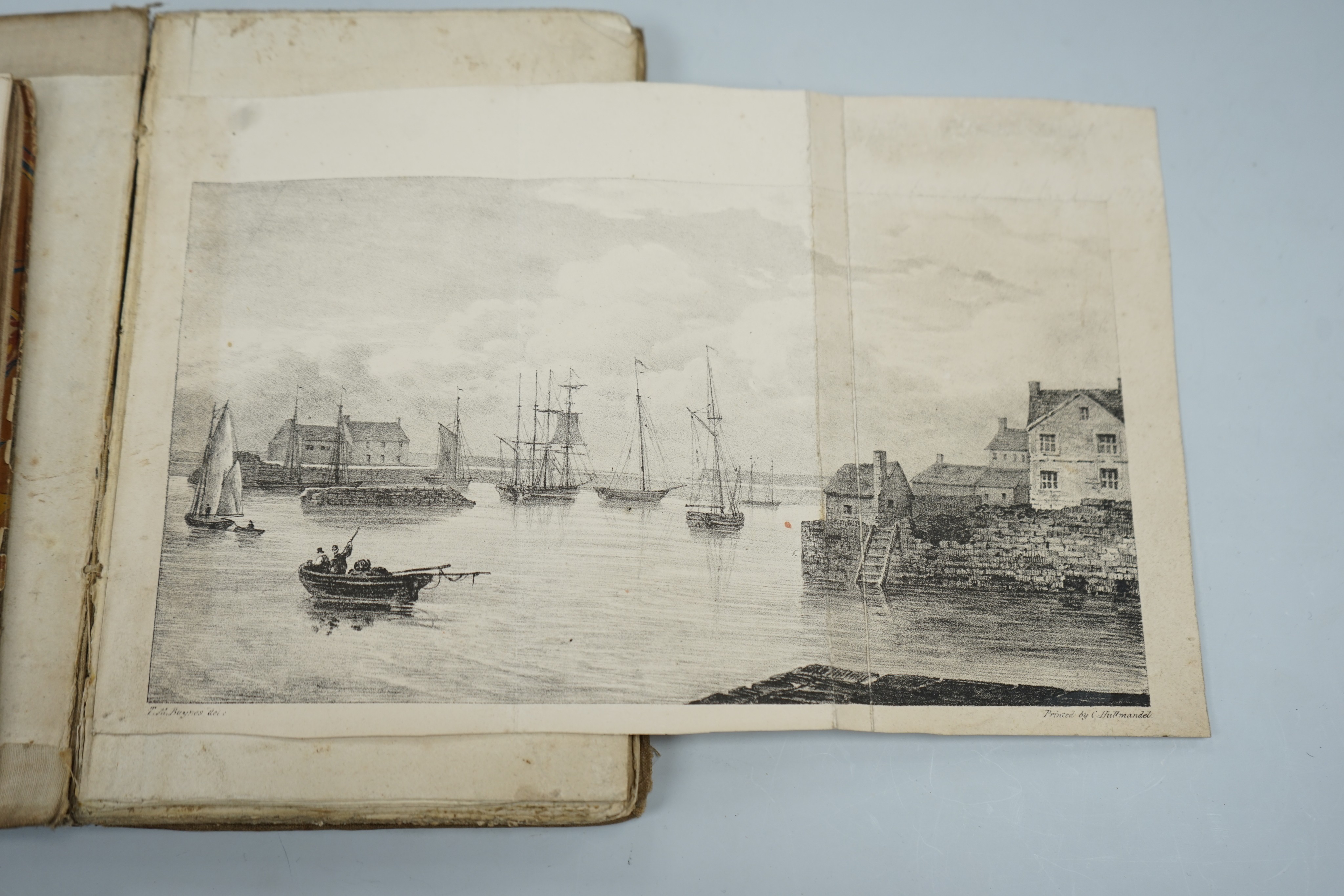 A history of Lyme Regis, one volume and Aesop's Fables, one volume